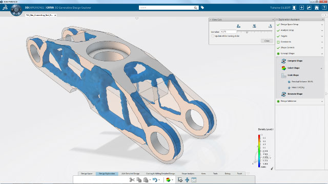 3D Model in Catia 3DEXPERIENCE