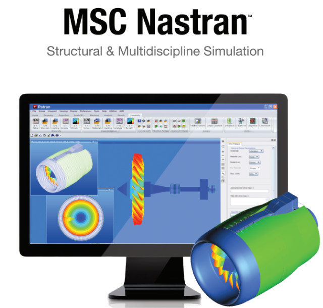 Screenshot of MSC Nastran