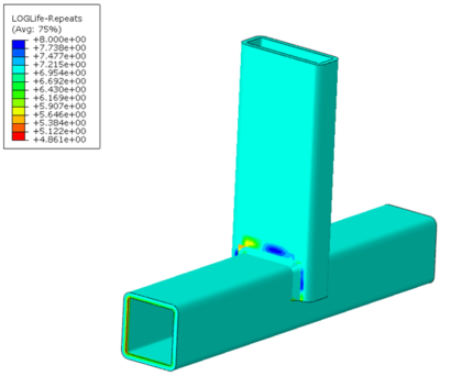 Weld fatigue simulation using Verity - OPTIMEC